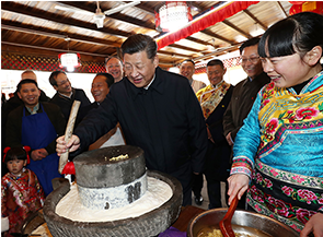 习近平总书记春节前夕赴四川看望慰问各族干部群众 