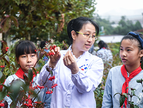 世界传统医药日 中草药文化进校园 