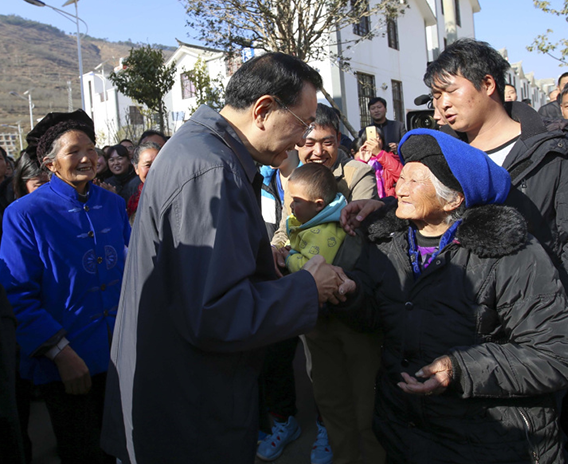 李克强在云南考察1月23日图集