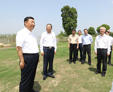 习近平在马鞍山考察调研